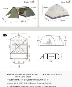 2-3 People Backpacking Tent 10