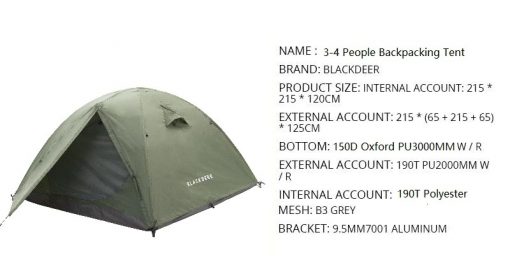 2-3 People Backpacking Tent 5