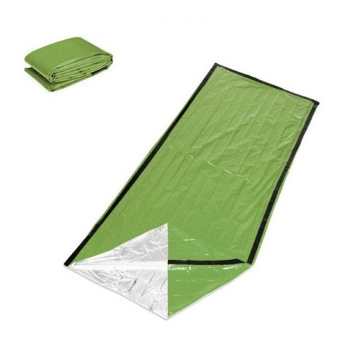 Emergency Camping Thermal Sleeping Bag green