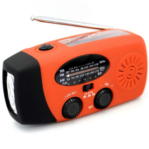 Emergency hand-crank radio 10
