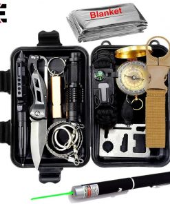 Outdoor Camping Emergency Survival Gear Kit