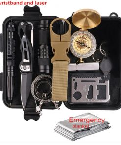 Outdoor Camping Emergency Survival Gear Kit 8